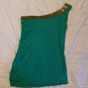 Cache One Shoulder Top